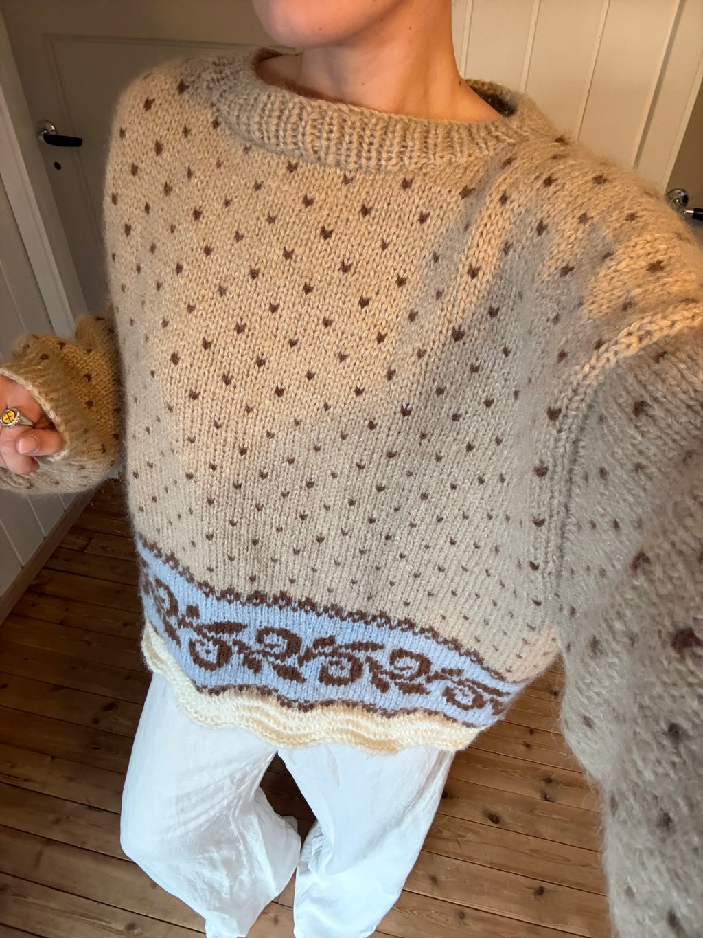 Frej Sweater Garnpakke 4 farger