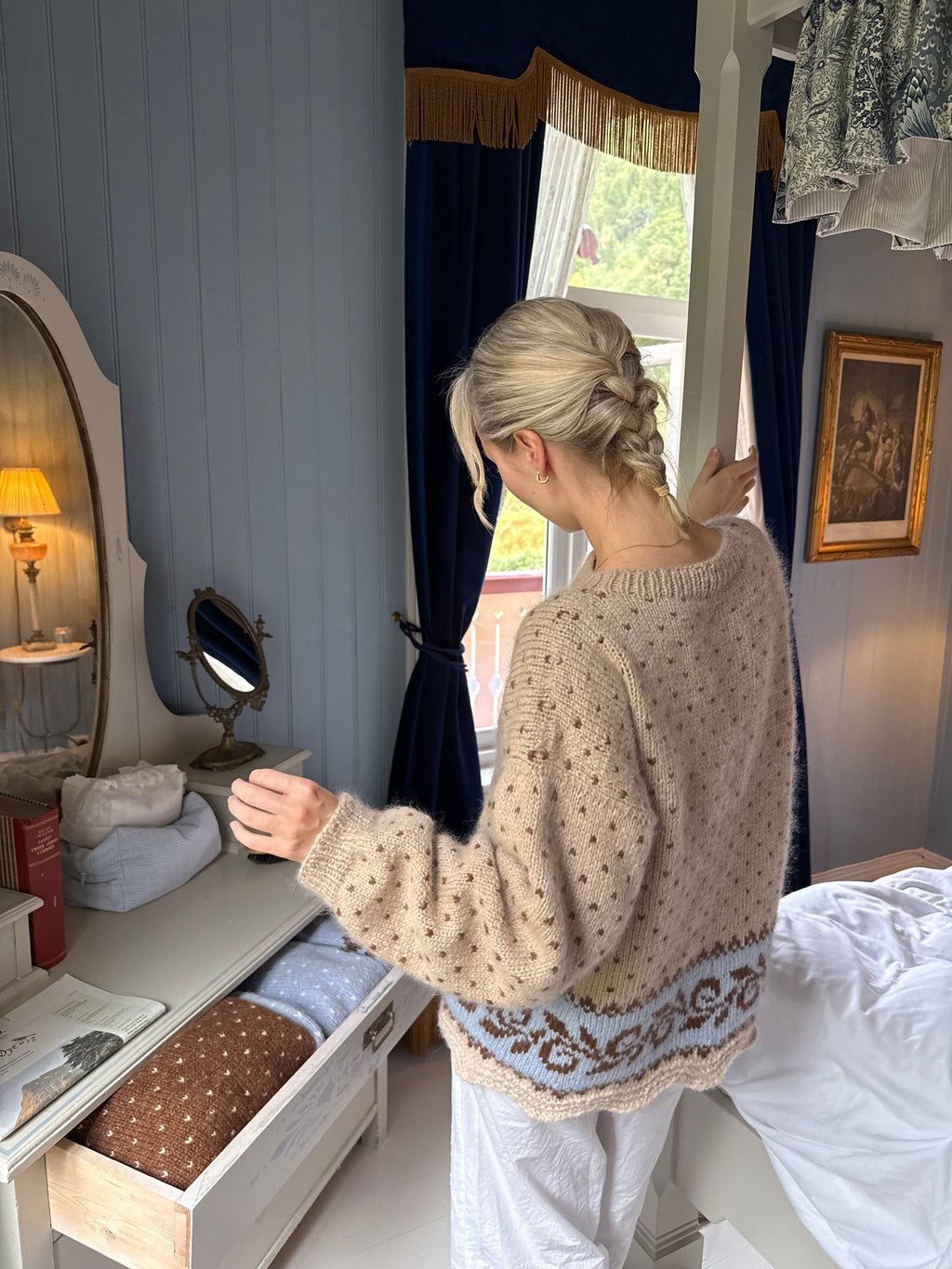 Frej Sweater Garnpakke 4 farger