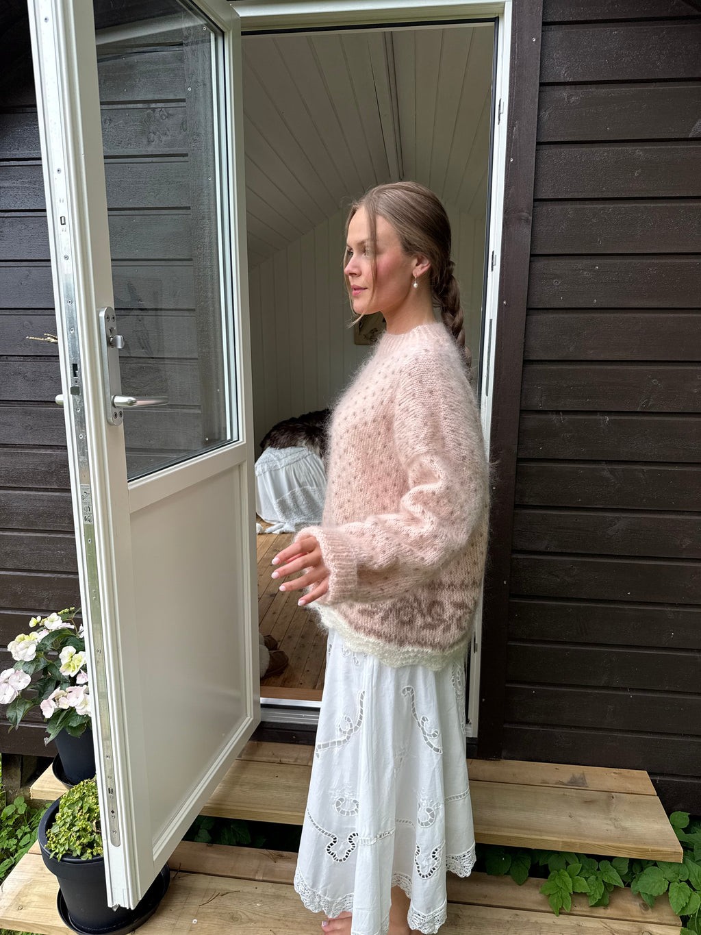 Frej Sweater Garnpakke Mohair