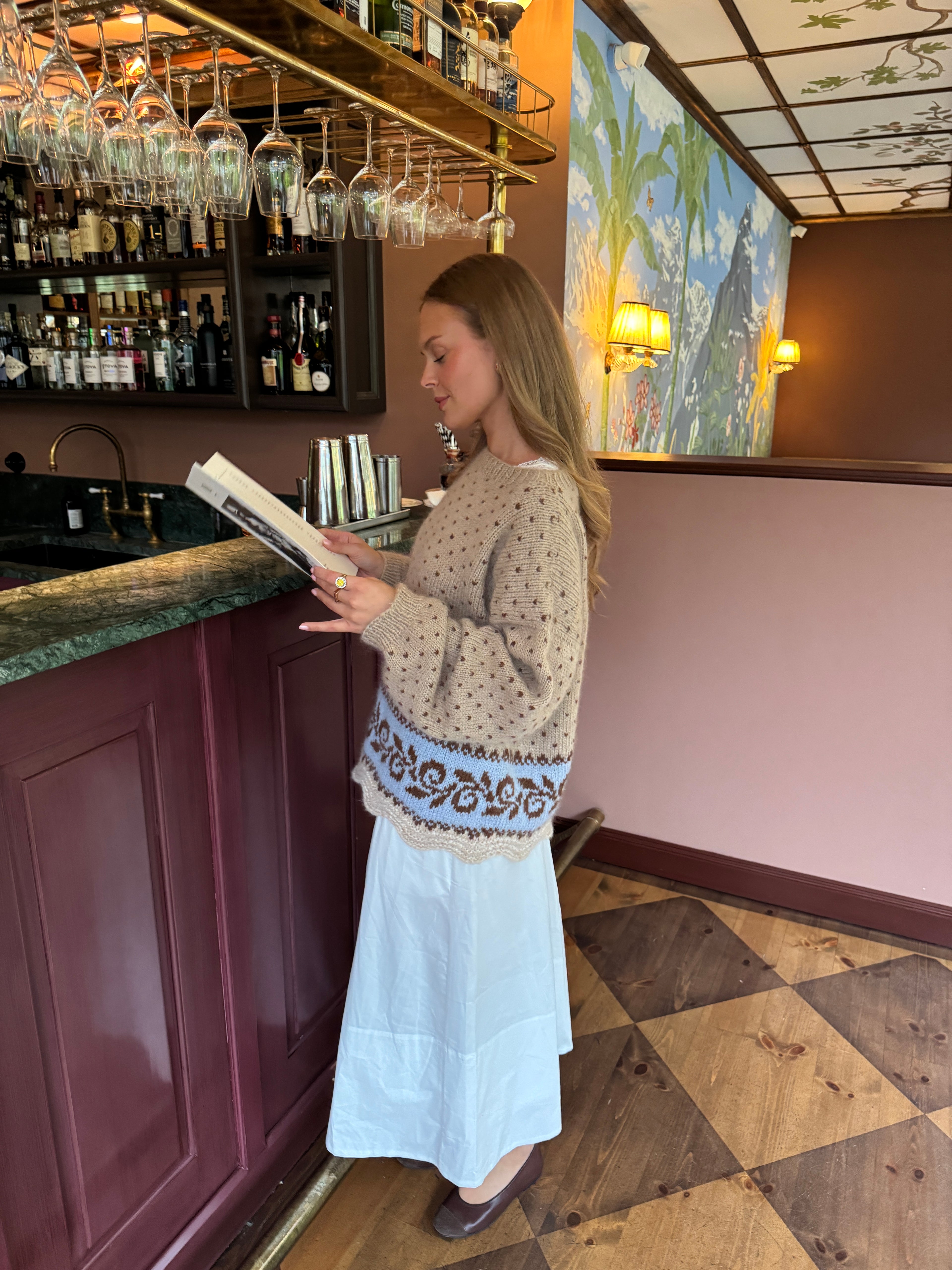 Frej Sweater Garnpakke 4 farger