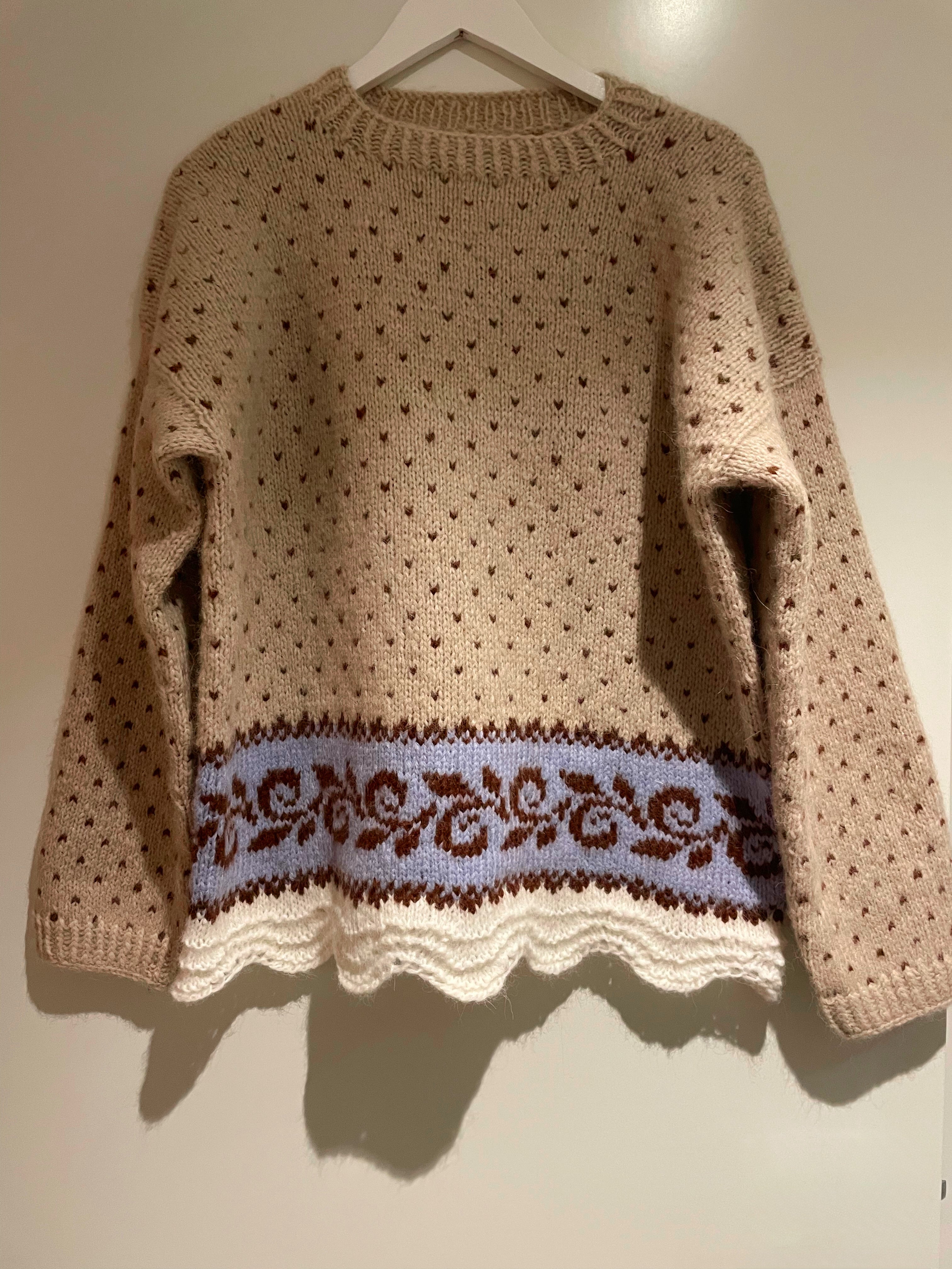 Frej Sweater Garnpakke 4 farger