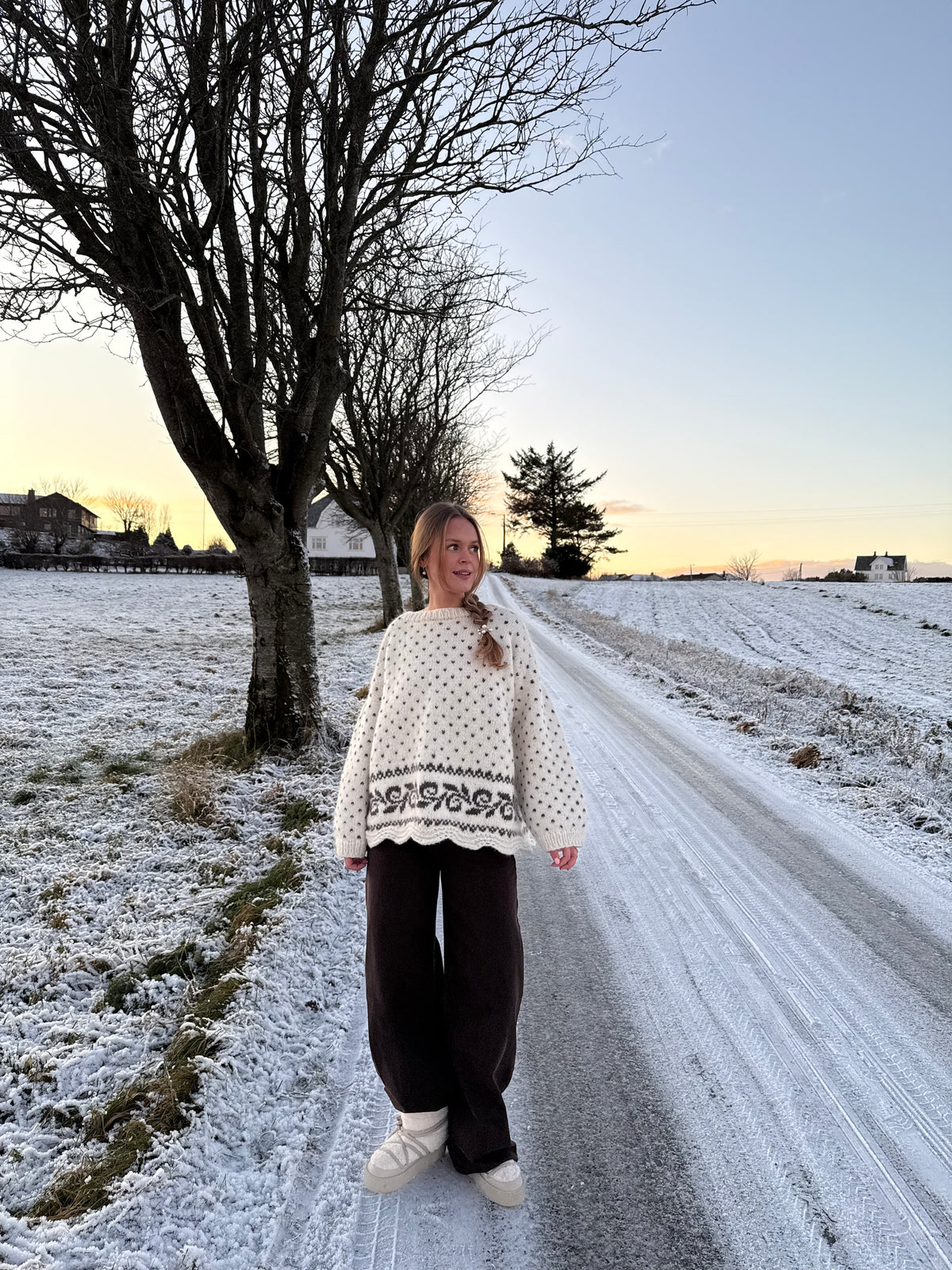 Frej Sweater Yarn Package – Thea M